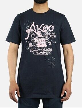 Men’s 100% Authentic Akoo HENRY TEE T-Shirt Size 3XL